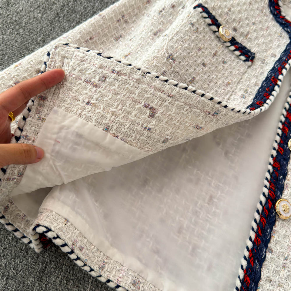 Çok Cepli Tweed Üst