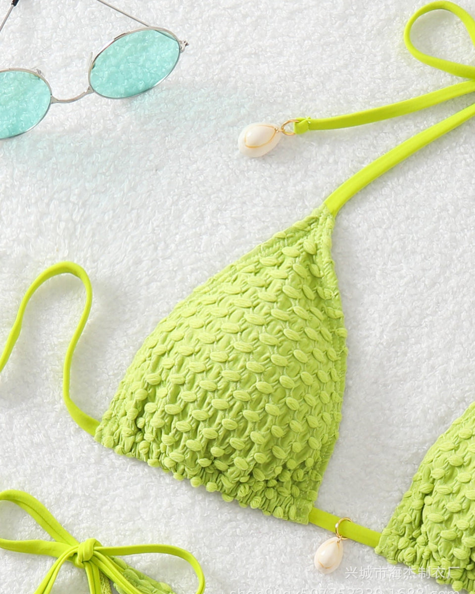 Seksiyen Bölünmüş Mayo Özel Kumaş Yüzme Elbisesi