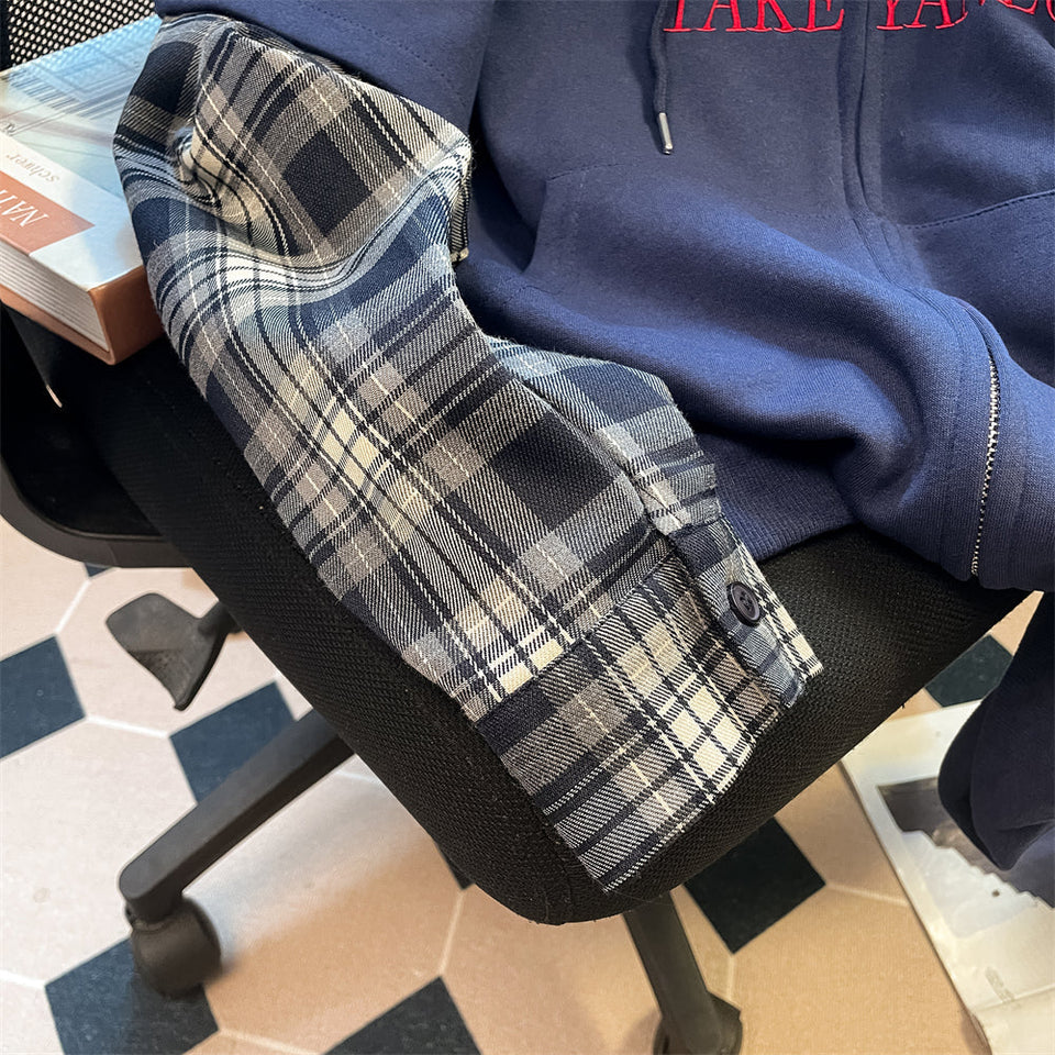Sahte İki Parça Monogramlı Sweatshirt