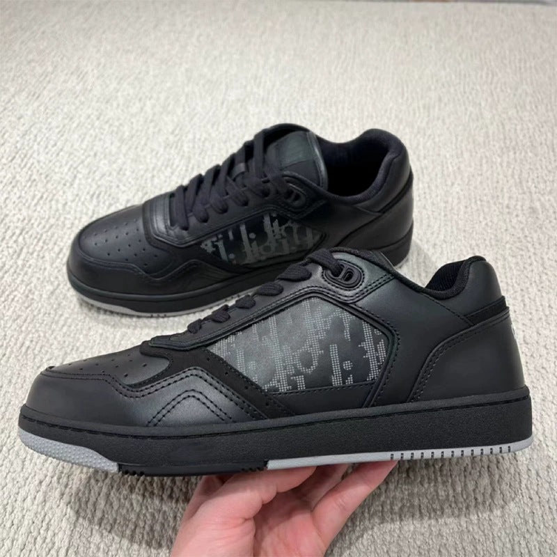 Kadın Modası Ev Beyaz Harf Jakarlı Sneaker