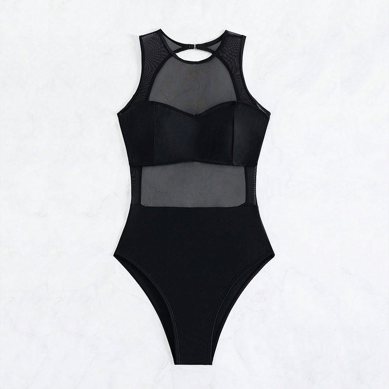 File Tek Parça Plaj Bikini Mayo