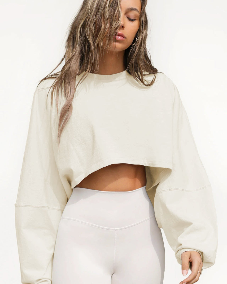Wenia Crop Oversiz Sweatshirt