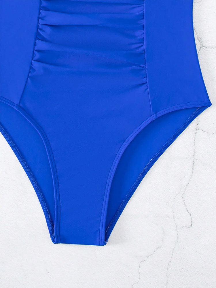 Ten rengi tek parça premium bikini mayo
