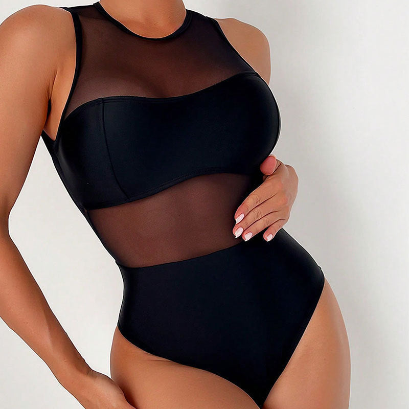 File Tek Parça Plaj Bikini Mayo