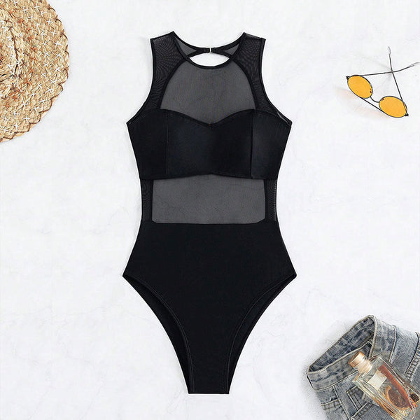 File Tek Parça Plaj Bikini Mayo
