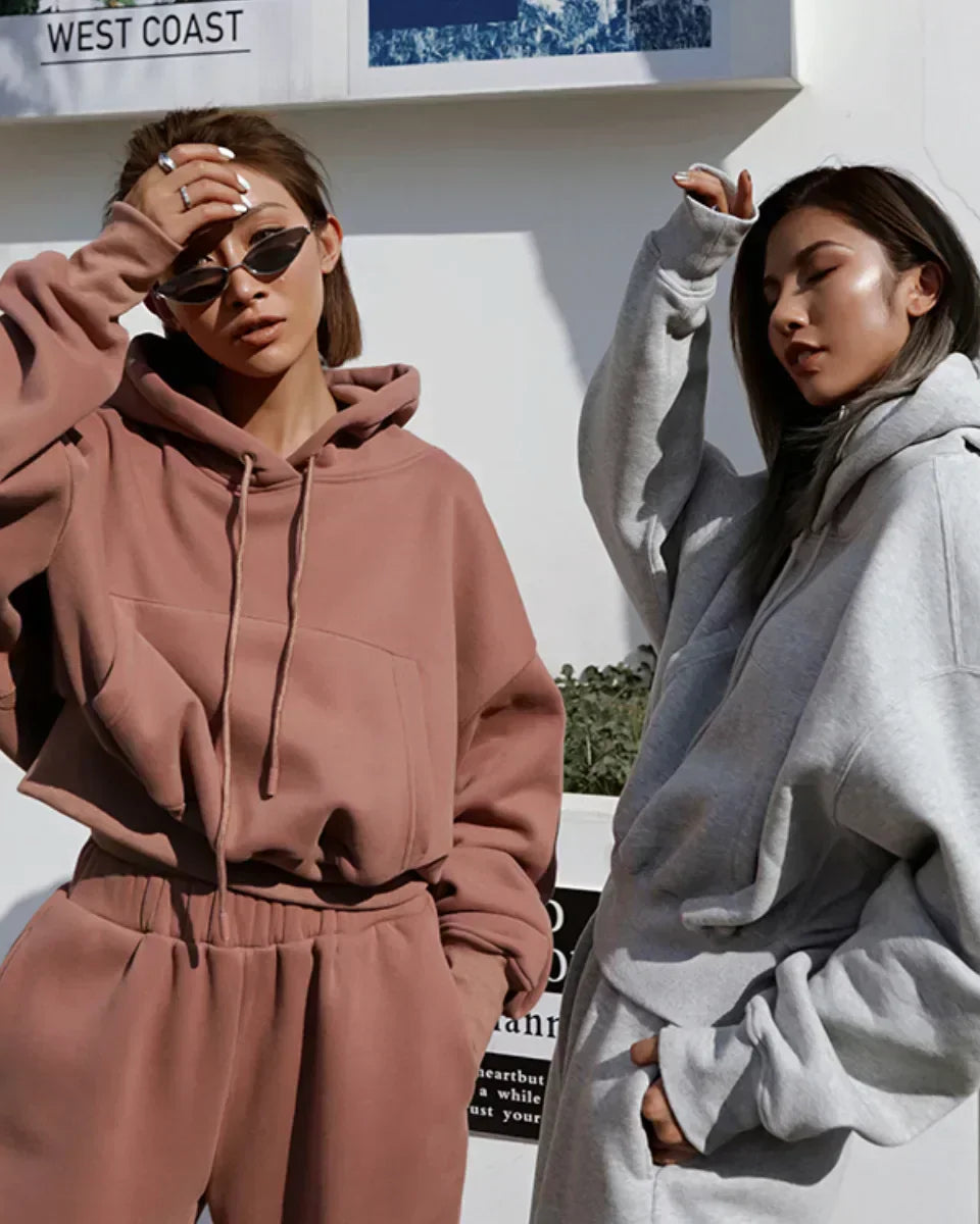 Alana | Kadınlar için Rahat Kış Sweatseti