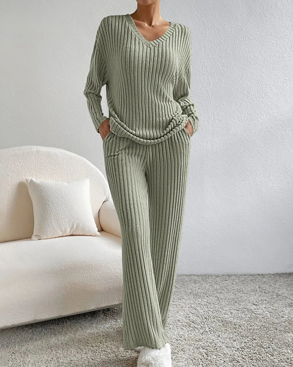 Jane™ - Örgü İki Parça Set