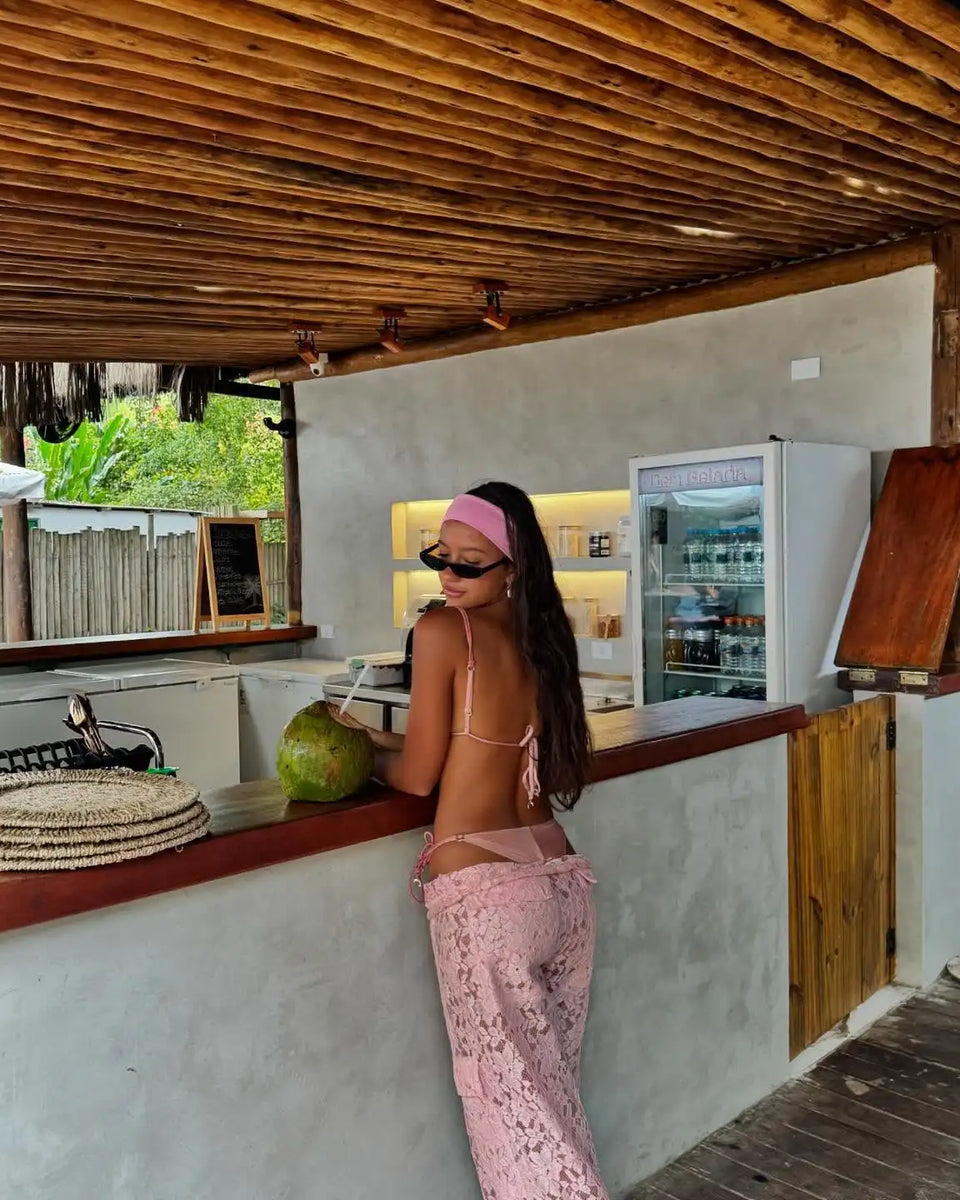 Melon Bikini Pantolon Takımı
