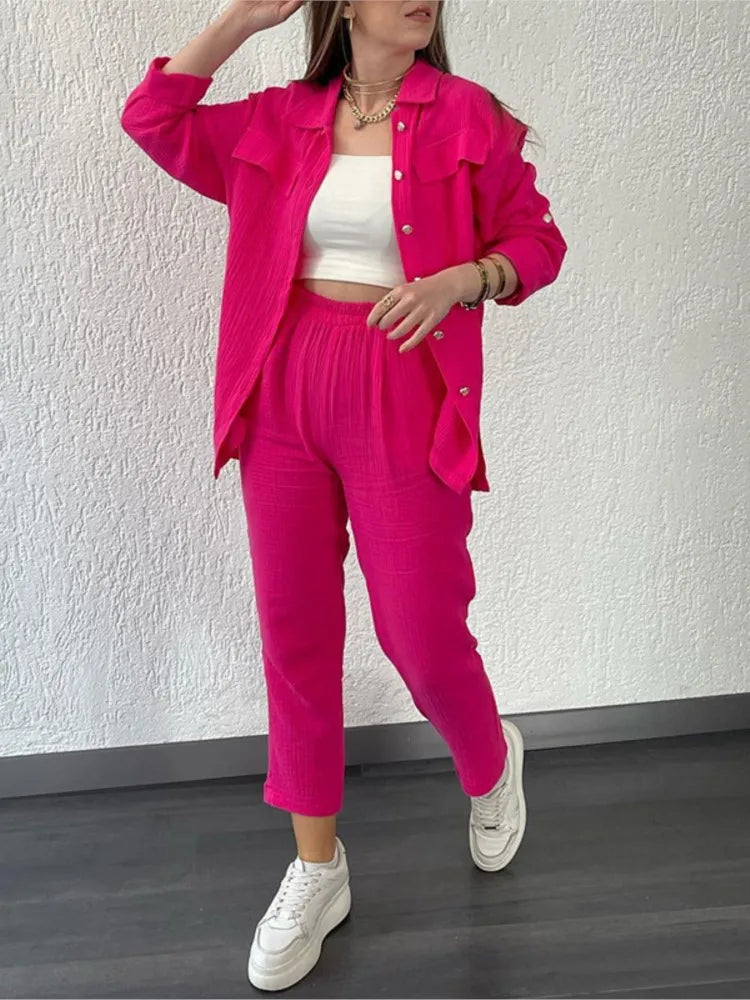 Noral | Rahat moda 2 parçalı set kadınlar için