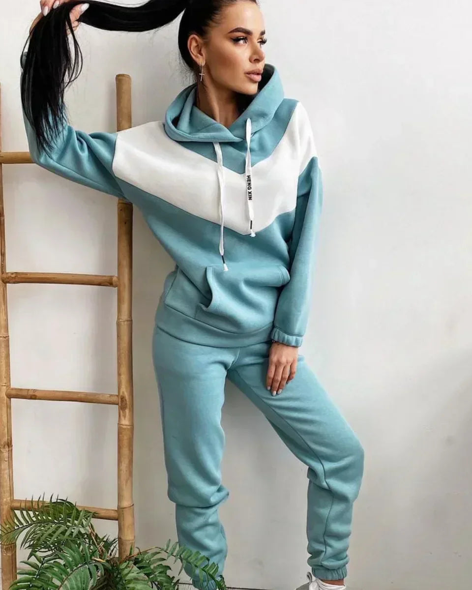 Jade | Kadın Hoodie-Jogging Seti – Sonbahar