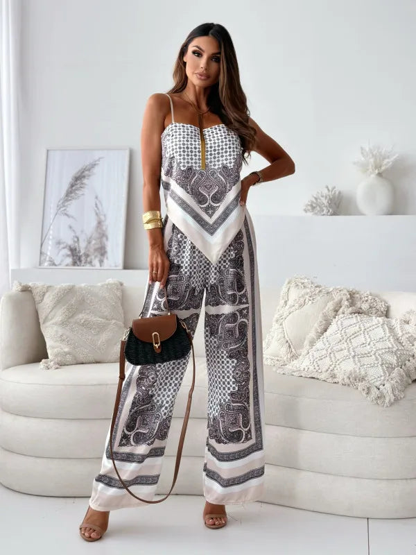 Lola | Off-Shoulder Set Kadın – Üst & Pantolon