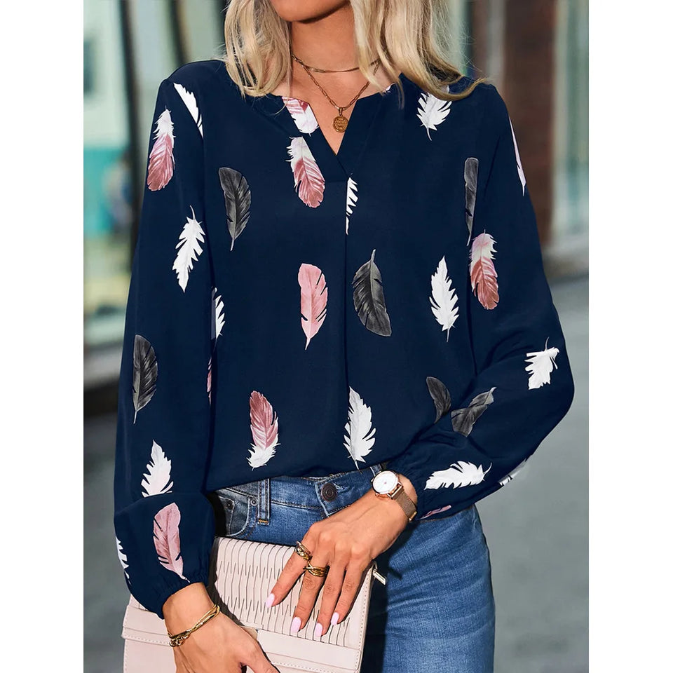 Mujer Şifon Bluz