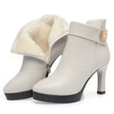  beige with fur 8.5cm