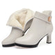  beige with fur 6.5cm