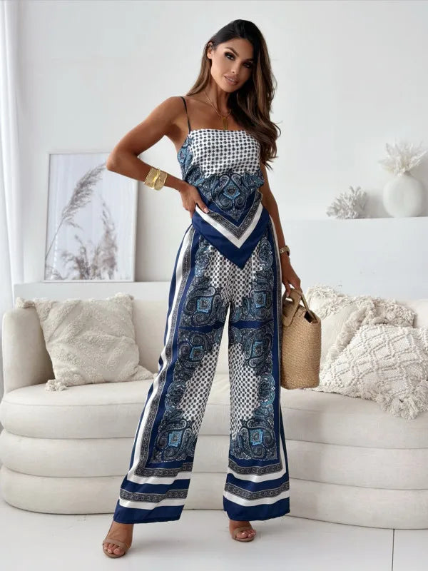 Lola | Off-Shoulder Set Kadın – Üst & Pantolon