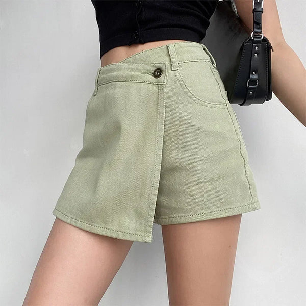 Olivia | Denim Mini-Etek