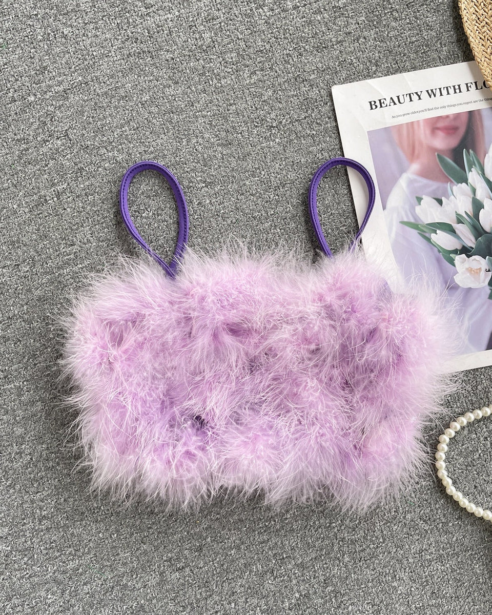 Puffy Crop Şık Bluz