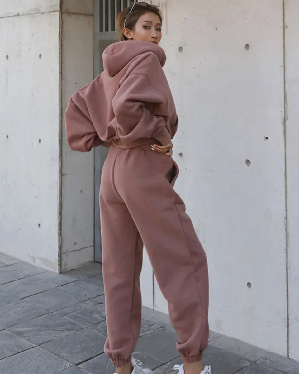 Alana | Kadınlar için Rahat Kış Sweatseti