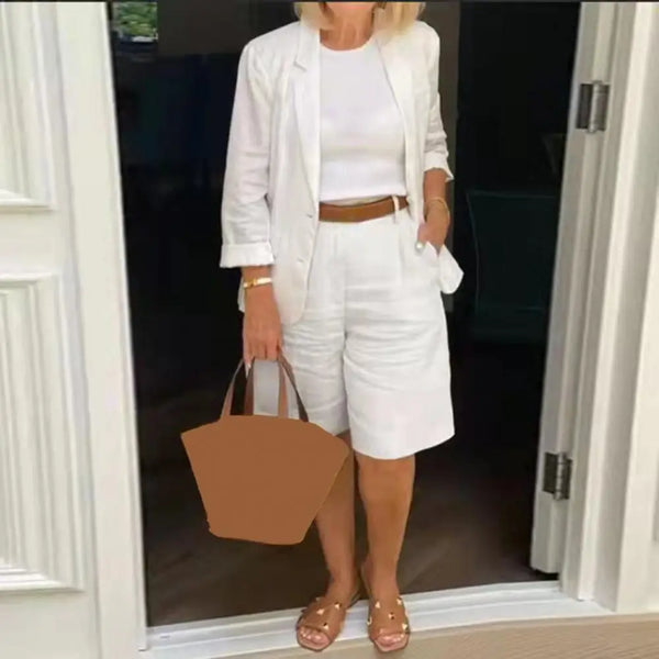 Noemi™ - Lüks Blazer ve Şort Seti