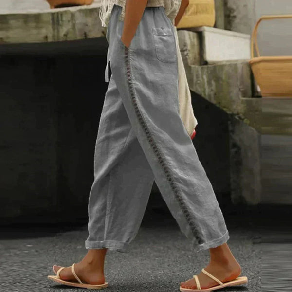 Aurea | Kadınlar için Boho Yaz Pantolonu