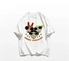 Funny Karikatür Baskılı T-shirt