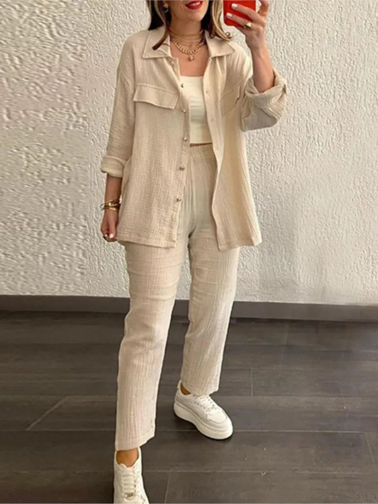 Noral | Rahat moda 2 parçalı set kadınlar için