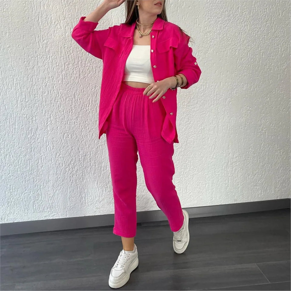 Noral | Rahat moda 2 parçalı set kadınlar için