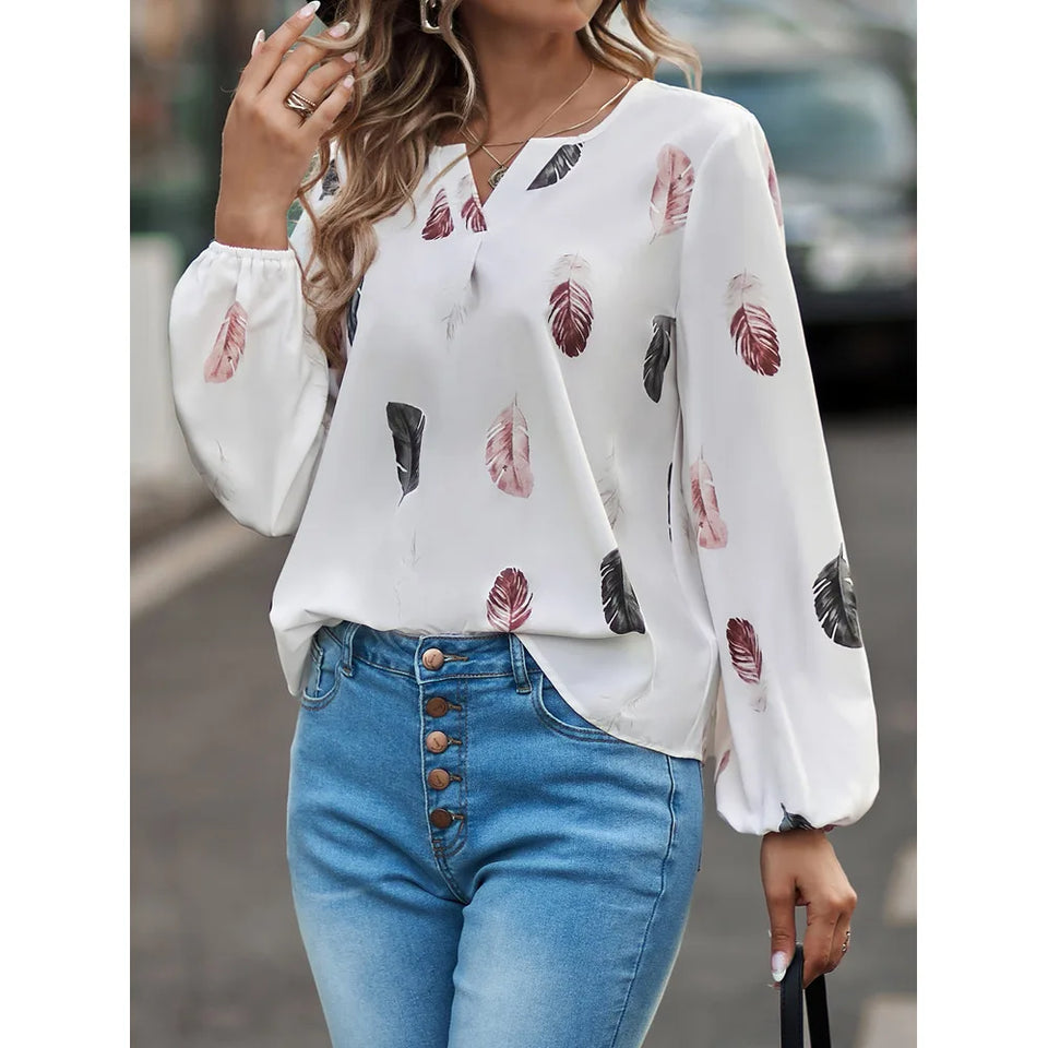 Mujer Şifon Bluz
