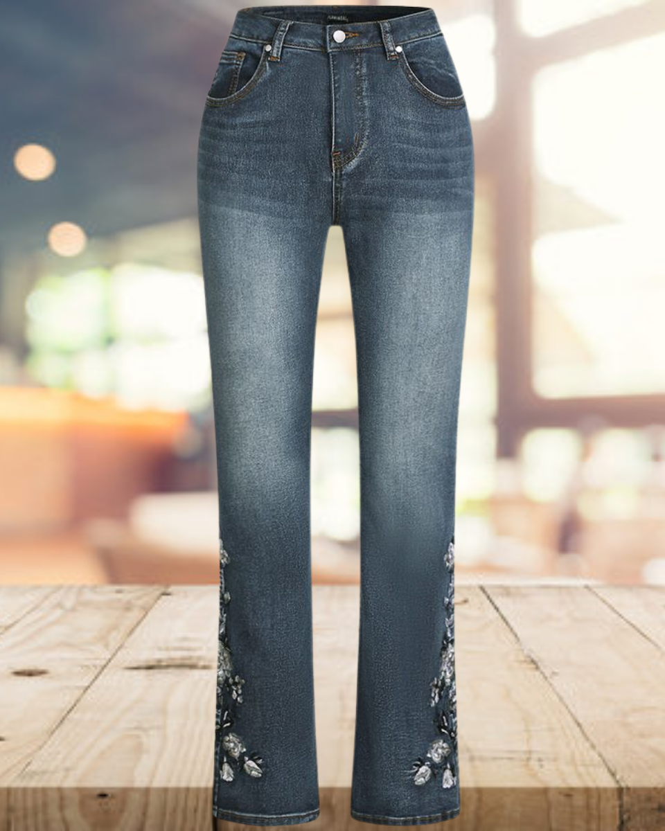 Theodora - Modern Denim Pantolon