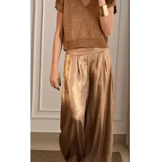 Chloe | şık üst ve pantolon seti
