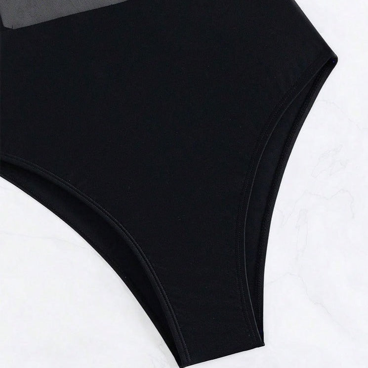 File Tek Parça Plaj Bikini Mayo