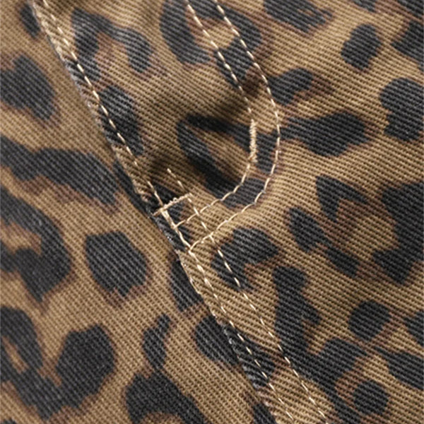Lilly Leopar Kot Pantolon