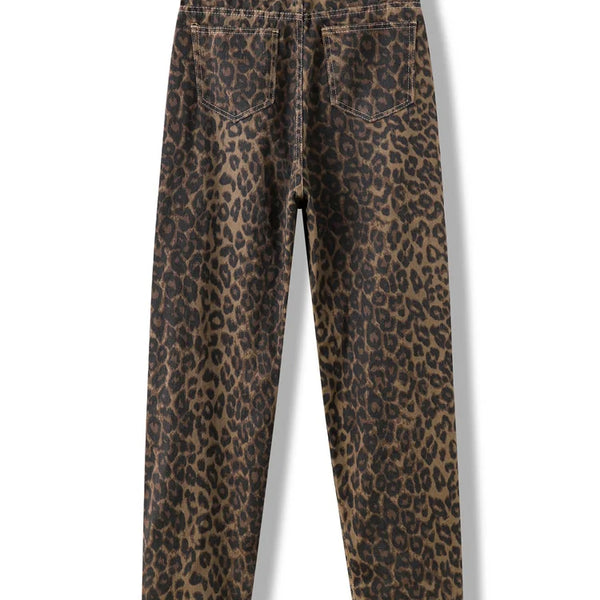 Lilly Leopar Kot Pantolon