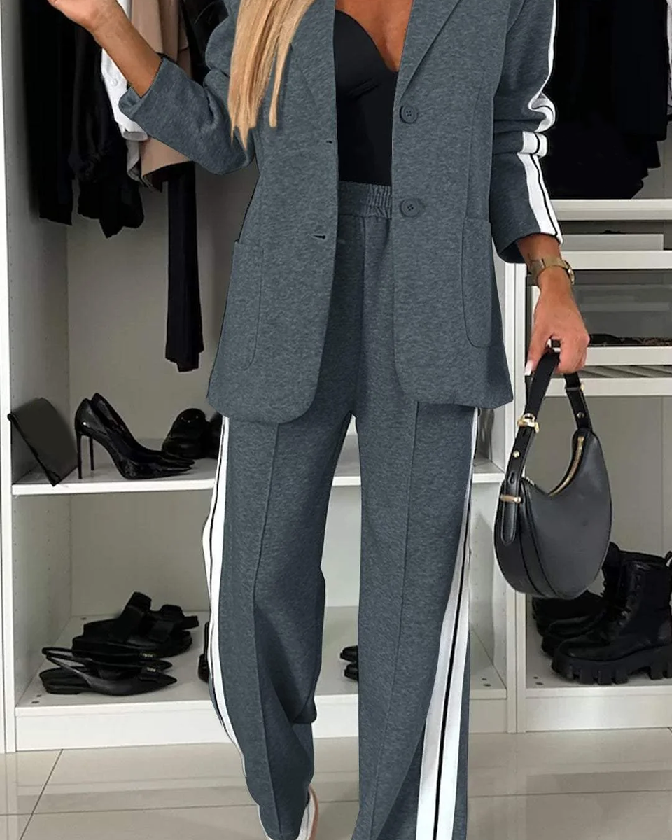 Katharina™ - Rahat Çizgili İkili Set