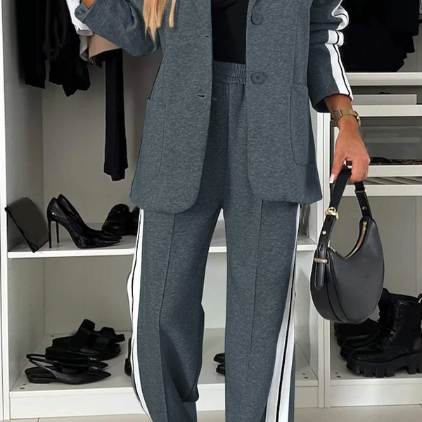 Katharina™ - Rahat Çizgili İkili Set