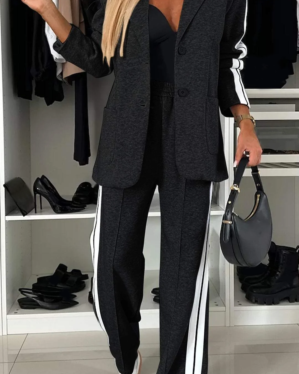 Katharina™ - Rahat Çizgili İkili Set