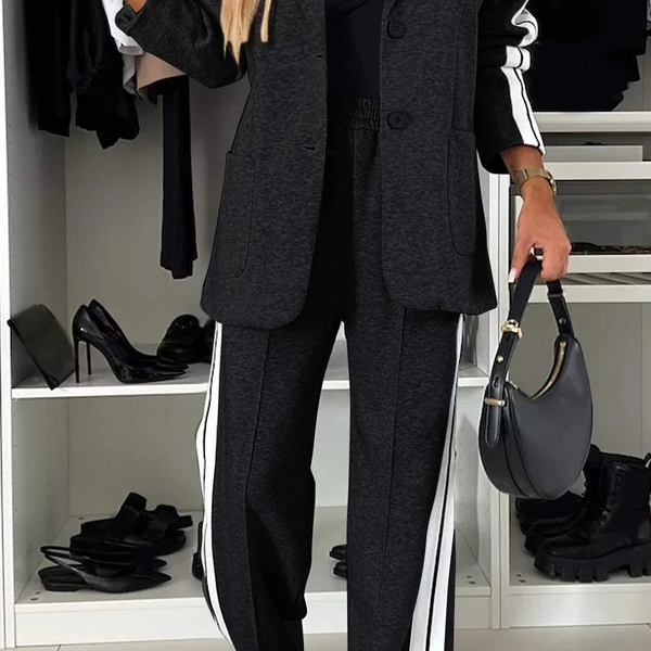 Katharina™ - Rahat Çizgili İkili Set