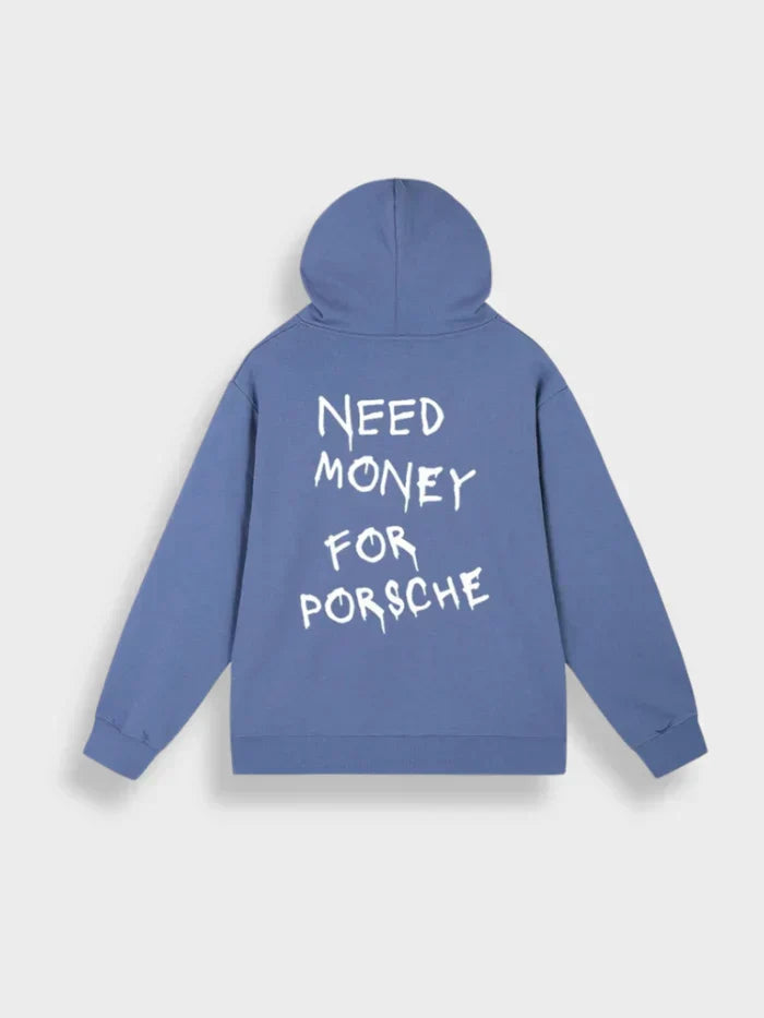 "Porsche için para lazım" Hoodie