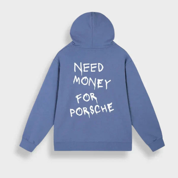 "Porsche için para lazım" Hoodie