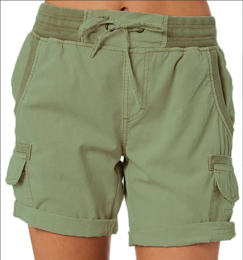 Victoria Yüksek Bel Rahat Short