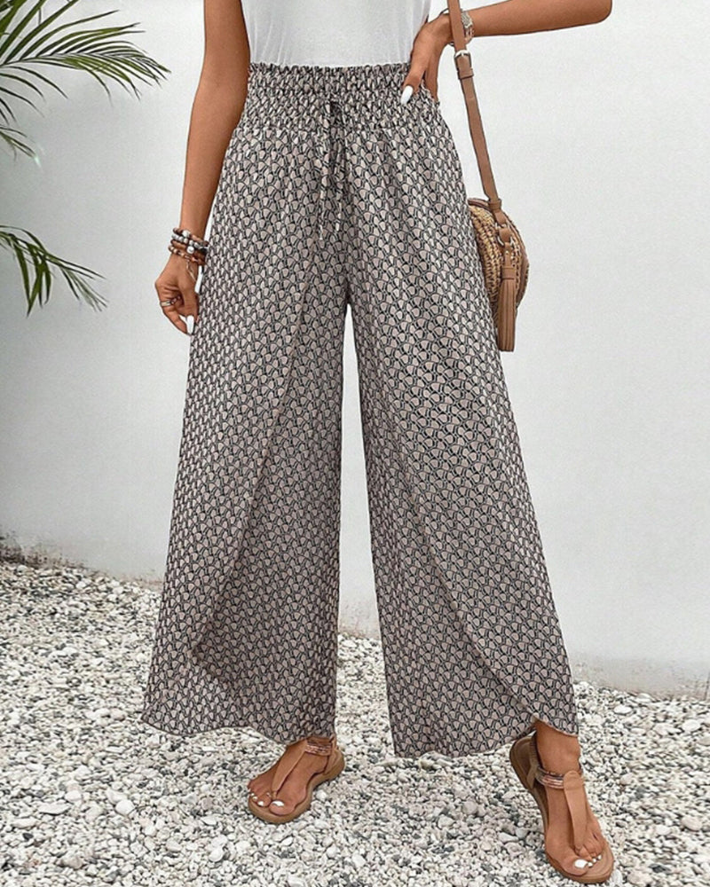 Sapphira | Geometrik Desenli Kadın Pantolonu