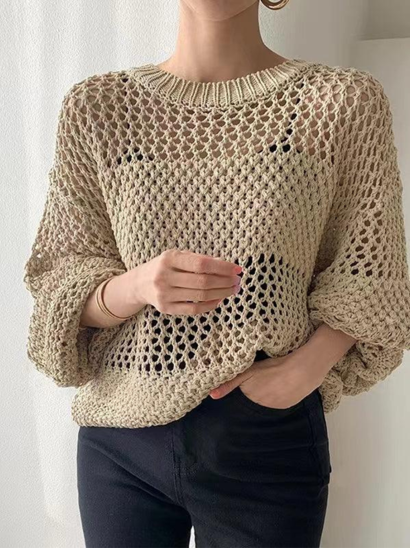 Rylie - Yuvarlak Yaka Kazak