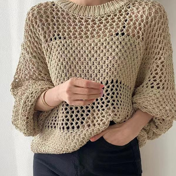 Rylie - Yuvarlak Yaka Kazak