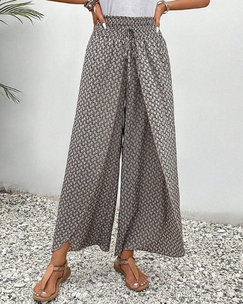 Sapphira | Geometrik Desenli Kadın Pantolonu
