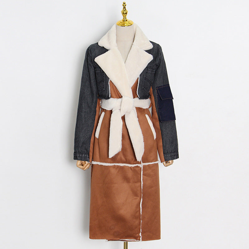 Crystal Coat  DENIM PALTO