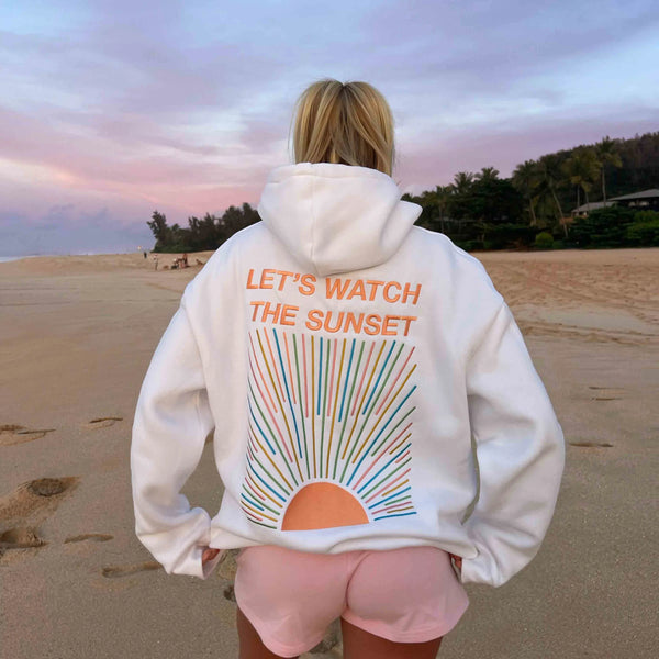 Lola - Yazılı Şık Kapüşonlu Sweatshirt