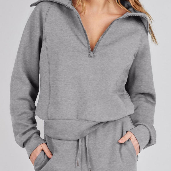 Jenny | Trendy Fermuarlı ve Rahat Set Kıyafeti