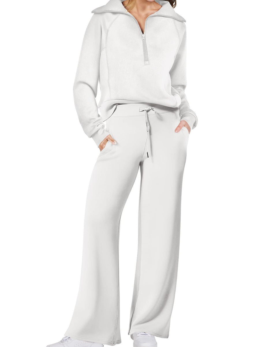 Jenny | Trendy Fermuarlı ve Rahat Set Kıyafeti