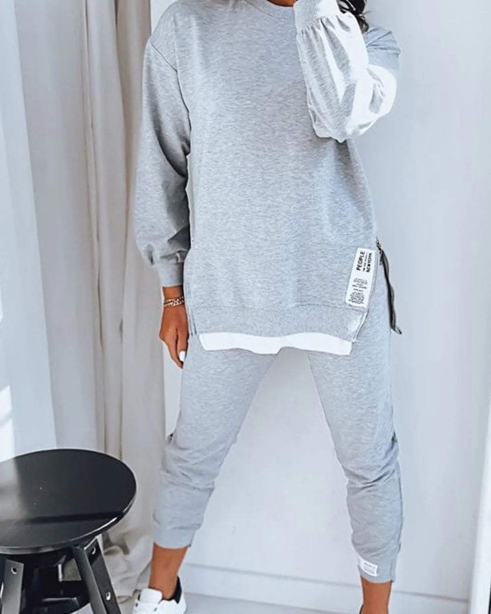 Denise™ - Sweatshirt ve Pantolon Seti