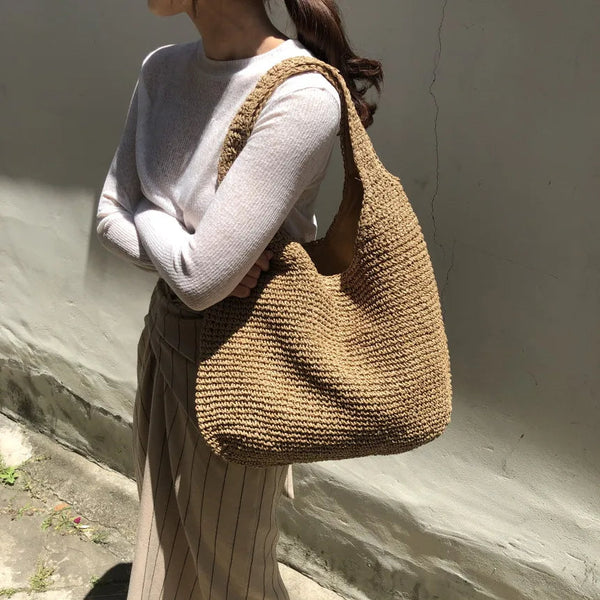 Rattan | Örgü Plaj Çantası